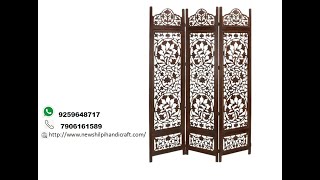 Modern Living Room Design Ideas Wooden Room Divider Partition Screens Living Room Wall Decorating [upl. by Avin116]