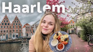 A day exploring Haarlem  Netherlands travel vlog 🇳🇱 [upl. by Sothena984]