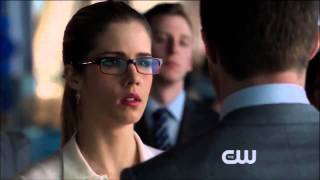 Arrow 2x13 Felicity reveals to Oliver the truth about Moiras secret [upl. by Trout]