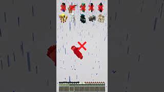 Danger rain vs every mobs はいよろこんで  minecraft short meme [upl. by Eisler]