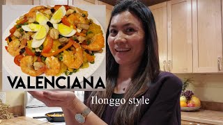 How To Cook Valenciana or Filipino Paella  Ilonggo Style  Roselyn Gabayeron [upl. by Sosthena]