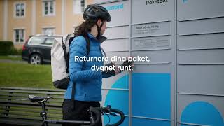 PostNord Paketbox – Returen 6s [upl. by Harraf776]