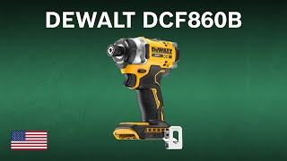 Impact Driver DEWALT DCF860B [upl. by Nochur221]