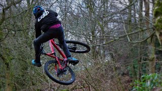 BARSPINS ON AN ENDURO MOUNTAIN BIKE [upl. by Adniralc]