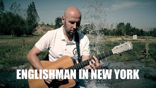 Sting Englishman In New York Fingerstyle Guitar [upl. by Aehtorod457]