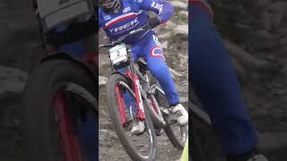 Boxxer bottomout 😬 Loris Vergier mtb bike mountainbike [upl. by Gifferd]