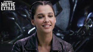 Power Rangers  Onset visit with Naomi Scott Kimberly  Pink Ranger [upl. by Johns]