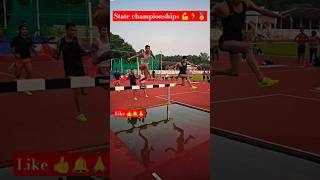 Steeplechase race 🏃🥇💯😱 newsong subscribe viralvideo running reels short sports follow me 👍🙏🔔 [upl. by Azmuh]