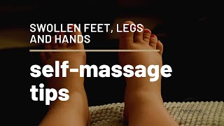 self massage for swollen feet during pregnancy [upl. by Whalen]