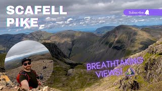 A HIKE UP SCAFELL PIKE FROM SEATHWAITE [upl. by Misab]