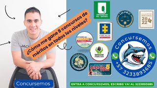 ¿Cómo me gane 8 concursos de méritos en todos los niveles [upl. by Mayberry]