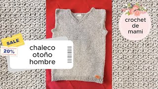 🌈Como Tejer CHALECO a Crochet para NIÑOS Y NIÑAS TODAS LAS TALLAS PUNTO GOTA💧 [upl. by Jael198]