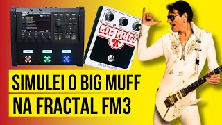 Toquei a Intro da WEEPING CHINA DOLL do STEVE VAI Simulando o Big Muff na Fractal FM3 [upl. by Twila]