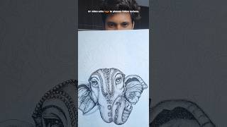 Ganpati bappa Pointillism Part 2 🎨 ganpati ganeshchaturthi artwork virajartiste art [upl. by Zannini]