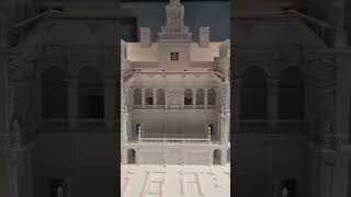 Antwerp town hall restoration 🏛 architecture maquete detailing model viralshorts youtube [upl. by Oderfliw626]