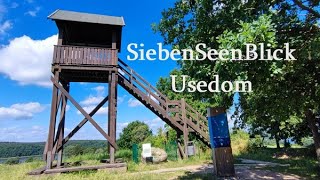 AussichtsTurm SiebenSeenBlick  Usedom [upl. by Eitsim]