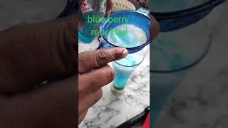 blue berry mocktail in solapur near social sci jr college Maharashtra  Rs25  youtubeshorts [upl. by Onirefes]