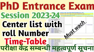 phd admission 2023  phd entrance exam 2023  phd entrance examphd admission latest news [upl. by Yemirej]