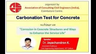 Carbonation Test for Concrete [upl. by Allemac572]