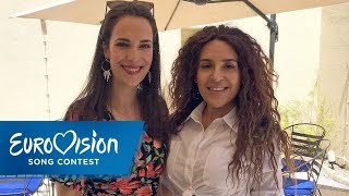 Yianna Terzi im Interview mit Alina  Eurovision Song Contest  NDR [upl. by Garrison]