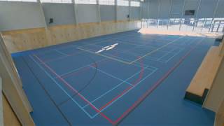 Sika Pulastic Sports Floor  Time Lapse [upl. by Louanne132]