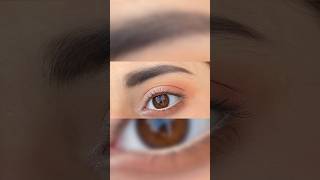 Casual eye makeup look  simple and attractive eye makeup  eye makeup tutorial for beginners [upl. by Derwon]