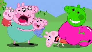 Peppa Pig vs Zombies at the Maternity Hospital Please Save Peppa Pig  Peppa Pig Funny Animation [upl. by Isaak]