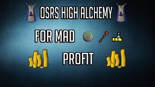 OSRS More High Alching For Profit [upl. by Hakkeber]