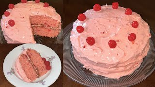 Maraschino Cherry Cake  How To Make Maraschino Cherry Cake  Cake Mix Hacks 🍒🍰 [upl. by Viridissa531]