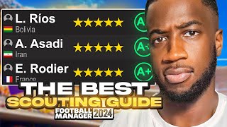 How to Scout for The BEST Wonderkids on FM24  FM24 Scouting  Football Manager 2024 [upl. by Cadmar]