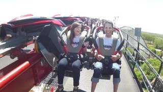 Six Flags  The X Flight Experiencemov [upl. by Jaylene]