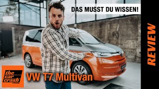 VW T7 Multivan 2021 Noch immer ein ECHTER Bulli 🚐🤯 Review  Test  PlugIn Hybrid  Innenraum [upl. by Dloreh98]