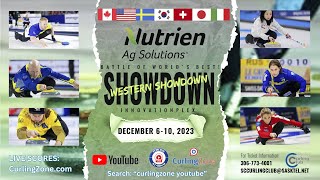 Niklas Edin vs Catlin Schneider  Draw 9  Nutrien Ag Solutions Western Showdown [upl. by Farrington447]