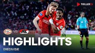 PSV  AZ Alkmaar 51  Full Highlights [upl. by Hemingway]