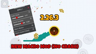 NEW MACRO MOD NO CRASH VERSION 2263 AGARIO MOBILE [upl. by Hujsak259]