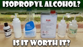 Isopropyl Rubbing Alcohol  Is it worth it for modelling [upl. by Dnalrag668]