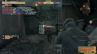 MGO2PC CLAN BATTLE The Resistance vs Global Terror  AA Race [upl. by Rourke872]