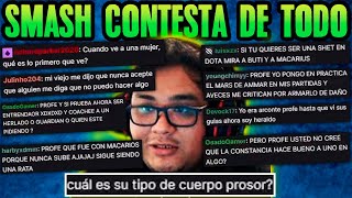 RESPONDE A SUS VIEWERS 😲SMASH SIN PELOS EN LA LENGUA quotA LOS HERLADOS NO LES DA EL CEREBRO PA DOTEARquot [upl. by Niras]