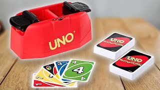 UNO SHOWDOWN  Spielregeln TV Spielanleitung Deutsch  MATTEL GAMES [upl. by Labotsirhc]