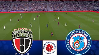 Northeast United FC vs Jamshedpur FC  ISL 202425  Watch Along amp eFootball Match [upl. by Kellda]