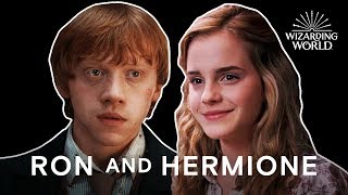 Ron and Hermione Most Perfect Moments  Harry Potter Compilation  Wizarding World [upl. by Sibyls271]