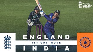 Mandhana Shines Again  Highlights  England v India  1st Womens Royal London ODI 2022 [upl. by Nylanaj]