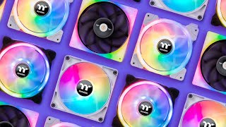 How to Install Thermaltake RGB amp ARGB Fans THE FULL GUIDE [upl. by Aelanna]