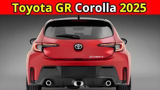 Toyota GR Corolla 2025 Mais Potência e Inovações [upl. by Milurd200]