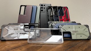 UAG Case Lineup Review for Samsung Galaxy S21 S21 Plus and S21 Ultra [upl. by Frere]