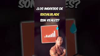 ¿Los Ingresos de SocialBlade son Reales [upl. by Ardy]