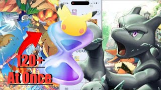 How to get 120 Hour Glasses at once in Pokémon TCG Pocket Reroll guide [upl. by Pirali]