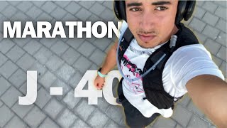 MARATHON de Toulouse plus que 40 jours… 🏃🏽‍♂️ [upl. by Haletta]