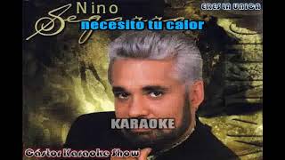 karaoke eres la unica nino segarra [upl. by Airakaz]