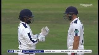 Azeem Rafiq 65 County Championship Division One 2016 Middlesex v Yorkshire [upl. by Nuaj]